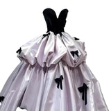 Purple Breasted Evening Dress 2026 New Beautiful Bride Engagement Toasting To The Student Adult Ceremony Princess Dress HZ0517