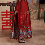 New Chinese Engagement Horse Noodle Skirt Half Dress Adult 2026 New Small Wedding Dress Daily Dress HZ0517