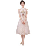 Toasting New Chinese Style 2026 New Bridal Wedding Dress Small Long Dress Fashion Dress HZ0517