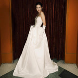 Vintage Light Wedding Dress French Style Densate High-Sensing Small White Dress Engagement Sen Family Welcome Yarn Woman HZ0517