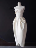Brasing Light Wedding Bridal Temperament Niche High-End Feeld Set Of High-End Light Luxury French Evening Dress HZ0517