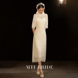 The New Registration Dress Of The New Registration Dress In The Spring Of 2026 Can Usually Wear The Daily Retro Light Wedding Dress. HZ0517