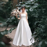 Brassed And Densate Light Wedding Dress 2026 New Bridal Wedding French Daily Can Wear Small Yarn Dress HZ0517