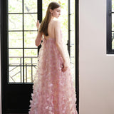 Pink Morning Dress Woman 2026 New High-End Bridal Engagement Dress High-End Super Fairy Sweet Adult Ceremony Princess Dress HZ0517