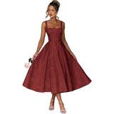 2026 New Bridal Evening Dress High-End Light Luxury Daily Commute Birthday Banquet Sling Dress HZ0517