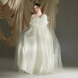 In The Fugitive Princess French Light Wedding Dress Morning Dress Wedding Dress Wedding Dress Light Luxury High-End Dress HZ0517