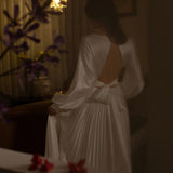 French Light Wedding Dress 2026 Spring New Bridal Travel Simple Dress License Small White Dress Woman HZ0517