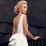 2026 Spring New Simple Set Of Simple And Light Wedding Dress Fashion Body-Discsed Tailed Sen Style Wedding Dress HZ0517