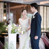 2026 Spring New Elegant Temperament Dresses For Light Wedding Bride Wedding Dress HZ0517