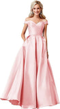 Wish-Shouldered Stew Formal Dress 2026 New Simple Shoulder Multi-Color Evening Dress Dress HZ0517
