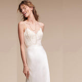 2026 Spring New Hanging Away Show Fairy Spirit Simple Performance Light Wedding Dress HZ0517