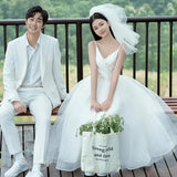 Suspension Light Wedding Dress 2026 New Bridal Travel Photography Sen Series Super Fairy Light Certificate Registration Simple Small Small Dress HZ0517