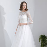 French Wedding Dress 2026 New Bride Wedding Simple Light Wedding Dress Sen Family Travel Film Thin Yarn HZ0517