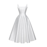White Sling Model Light Wedding Dress Dress 2026 Spring Sleeveless Bridal Certificate Registration Small White Dress Evening Dress HZ0517