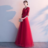 Temperament Evening Dress Women 2026 New Summer Banquet Elegant Long Black Annual Meeting Dress Dress HZ0517