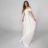 A Dingy Shoulder Dress 2026 Spring New Catwalk Banquet Dress HZ0517