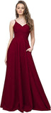 Evening Dress Bridesmaids Dress Long Dress With Thin Shoulder Bridesmaid Dress Fashion Dress HZ0517