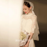 The New Registration Dress Of The New Registration Dress In The Spring Of 2026 Can Usually Wear The Daily Retro Light Wedding Dress. HZ0517