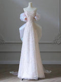 Evening Dress Women 2026 New High-End Heavy Industry Light Luxury Shoulder Small Sentient Day Dinner Host HZ0517