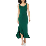 2026 New Lotus Side Party V Collar Long Dress Dress Dress Dress Dress Woman HZ0517