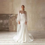 2026 New Ebay Body Solid Color Sexy Studio Light Wedding Dress HZ0517