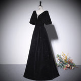 Black Evening Dress Women 2026 New Banquet Noble And Elegance Show Skinny Sexy Annual Meeting Host Summer HZ0517