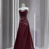 New Chinese Morning Gown 2026 Bridal Red Toast Light Extravagant Sexy Thoracic Skirt Evening Dress HZ0517