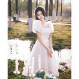 The Small Dress French Light Wedding Dress Can Usually Wear The Engagement Small White Dress Birthday Dress Is Thin HZ0517