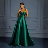 2026 Evening Dress Fashion Sexy Deep V Dress Solid Color Bras Party Evening Dress Summer HZ0517