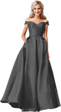 Wish-Shouldered Stew Formal Dress 2026 New Simple Shoulder Multi-Color Evening Dress Dress HZ0517