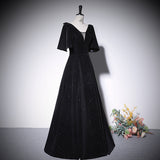 Black Evening Dress Women 2026 New Banquet Noble And Elegance Show Skinny Sexy Annual Meeting Host Summer HZ0517