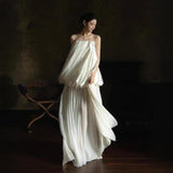 French Bra Light Wedding Dress Bridal Fashion Retro Niche Denwear Morning Dress Dress HZ0517