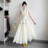 French Small Man Light Wedding Dress 2026 New Bride Simple Feinan Temperament Engagement Certificate Registration Daily Dress HZ0517