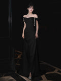 French-Style Linden Face Shoulder Light Wedding Dress High-Grade White Niche Temperament Fishtail Welcome Bride Out Of The Yarn HZ0517