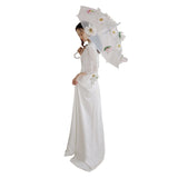 French-Style Fascling Light Wedding Dress 2026 New Bridal Small Temperament Welcome To Go Out Yarn Small Tail White Dress HZ0517