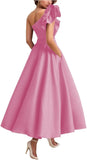 Purple Evening Dress High-Level Temperament Host Art Test Vocal Performance Dress Fluffy Skirt Adult Dress HZ0517