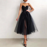2026 New Dress Women's Ebay Multi-Color Sling With Mesh Dress HZ0517