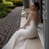 Deep V Fishtail Wedding Sexy Temperament 2026 New Dew Soft Yarn Fashion Stature Wedding Dress HZ0517