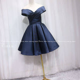 2026 New Fashion Elegant Esotea Life-Shoulder Party Party Party Party Graduation Adult Ceremony Blue Evening Dress Woman HZ0517