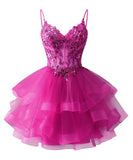 Shiny Liangliang Short Back School Festival Dress 2026 Fine Shoulder Belt Short Ball Dresses Bow Cocktail Party Gift HZ0517