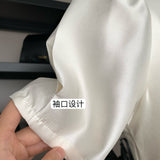 2026 Spring New Gentle Temperament Princess Dress Girl Pearl Round Collar Simple Long Travel Shot Daily Dress HZ0517