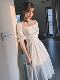 Small Man Evening Dress Woman 2026 New Banquet Temperament Can Usually Wear A White Dress Dress French Style HZ0517