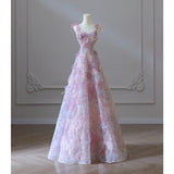 Purple Evening Dress 2026 New High-Level Light Luxury Dress Hosts Small Party Senior Bride's Toast HZ0517