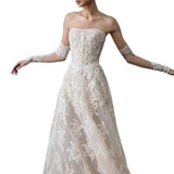 Light Wedding Dress 2026 New Small Light Luxury Lace Out-Dress Yarn Thigh French Super Fairy Engagement Dress Dress Dress HZ0517