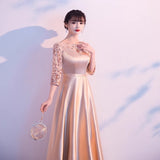 Choir Performance Suit 2026 New Temperament Annual Meeting Presided Over The Dress Women's Poetry Recitation Performance Of The New Long Dress HZ0517