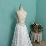 Bohemian Wind Sling Wedding Dress 2026 New Ebay Bridal Showback Main Wedding Dress HZ0517