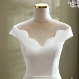Wedding Dress 2026 Spring New Bridal Fishtail Thin Fashion Simple Large-Size Set Of Noodles Light Wedding Dress HZ0517