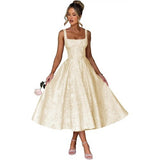 2026 New Bridal Evening Dress High-End Light Luxury Daily Commute Birthday Banquet Sling Dress HZ0517