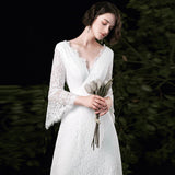 Drag The Main Wedding Dress 2026 New Bridal French Lace Light Wedding Dress Go Out To Welcome The White Morning Dress HZ0517