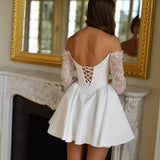 Sexy Light Wedding Dress 2026 New Bridal French Simple Travel Shoot Small Dress HZ0517